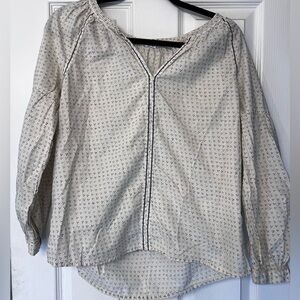 GAP Cottagecore Cream Blouse
